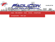 Tablet Screenshot of facilicon.com